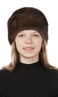 Миниатюра фотографии Шапка женская из норки
