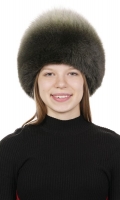 Миниатюра фотографии Шапка женская из песца