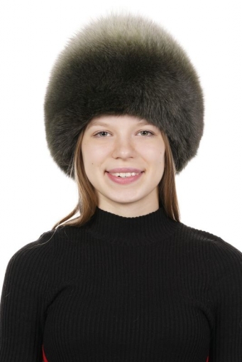 Миниатюра фотографии Шапка женская из песца