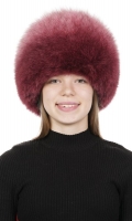 Миниатюра фотографии Шапка женская из песца