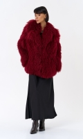 Миниатюра фотографии Красная шуба из ламы