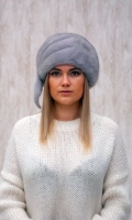 Миниатюра фотографии Шапка женская из норки
