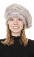 Миниатюра фотографии Шапка женская из норки