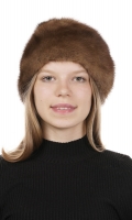 Миниатюра фотографии Шапка женская из норки