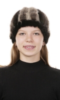 Миниатюра фотографии Шапка женская из норки