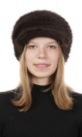 Миниатюра фотографии Шапка женская из норки