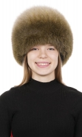 Миниатюра фотографии Шапка женская из песца