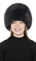 Миниатюра фотографии Шапка женская из песца