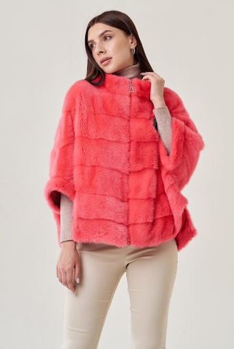 Миниатюра фотографии Шуба из норки оверсайз