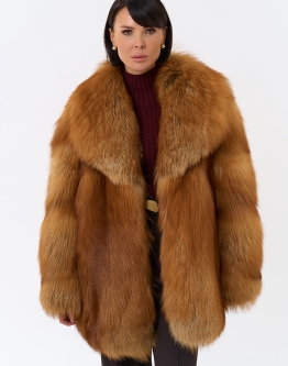 Купить Шуба из рыжей лисы в каталоге Шубы