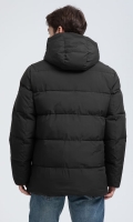 Миниатюра фотографии Мужской пуховик с капюшоном 