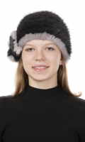 Миниатюра фотографии Шапка женская из норки
