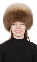 Миниатюра фотографии Шапка женская из песца