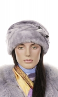 Миниатюра фотографии Шапка женская из мутона