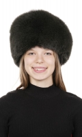 Миниатюра фотографии Шапка женская из песца