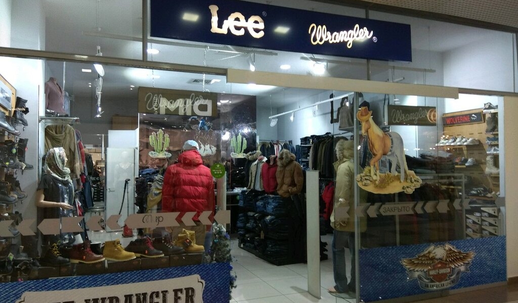 Фотография салона Lee и Wrangler