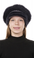 Миниатюра фотографии Шапка женская из норки