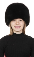Миниатюра фотографии Шапка женская из песца