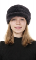 Миниатюра фотографии Шапка женская из норки