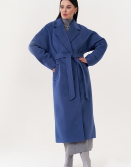 Купить Удлиненное пальто с поясом в каталоге