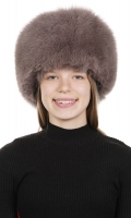 Миниатюра фотографии Шапка женская из песца